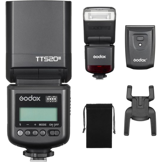 GODOX TT520III Camera Flash Speedlite - Wireless 433MHz GN33 Camera Flash (TT520II Upgraded) GODOX TT520III Camera Flash Speedlite - Wireless 433MHz GN33 Camera Flash (TT520II Upgraded)